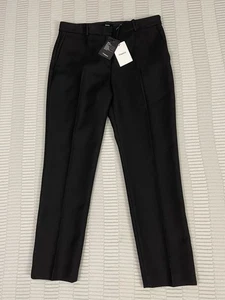 Pantalones ajustados de lana Theory Testra negros Bond de longitud completa 0: talla 10 nuevos con etiquetas - Imagen 1 de 21