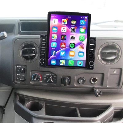 For 09-14 Ford E-250 E-150 E-350 Super Duty CarPlay Android 13 Car Stereo Radio - Image 1 of 4