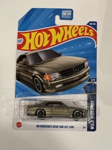 Hot Wheels 2025 Case J '89 Mercedes Benz 560 SEC AMG U.S. Card - Picture 1 of 1