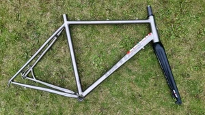 On One Pickenflick Titanium Gravel Bike Frame With Selcof Full Carbon Forks - Picture 1 of 13