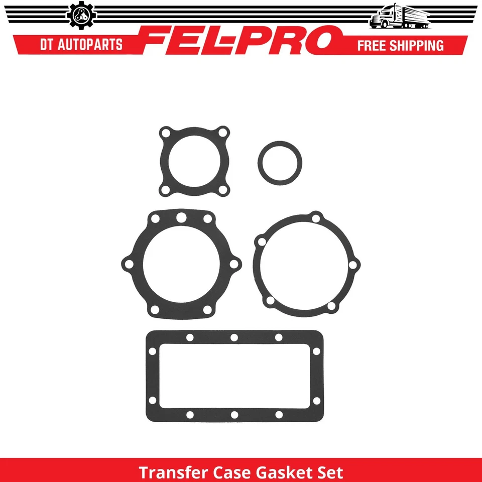 For 1963-1965 Jeep J-210 Transfer Case Gasket Set Fel-Pro 1964 - Image 1 of 1