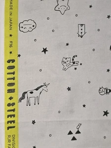 Cotone e Acciaio Sleep Tinies By The Yard x 43 pollici cotone Sarah Watts - Foto 1 di 5