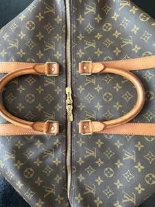 Louis Vuitton Authentic Monogram Keepall 50 Boston Travel Duffle Bag - Picture 1 of 24