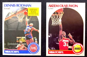 ROCKETS AKEEM OLAJUWON 90 CARDS LOT NBA Basketball 1990 HOF Rookies NO DUPS - Picture 1 of 24