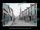 Old 6 X 4 Historic Photo Of Cavan Ireland The Main Street & Stores C1910