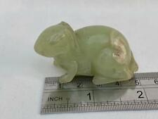 Chinese Carved Jade Antique Rabbit From A Private Collection of Quality