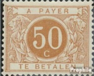 Bélgica p6 nuevo 1895 Porto Marca