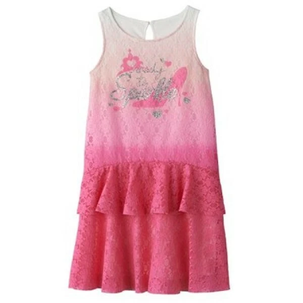 Nuevo con etiquetas Vestido de encaje para niñas 6 DISNEY CENICIENTA LISTO PARA BRILLAR Jumping Beans Foto 1 de 1