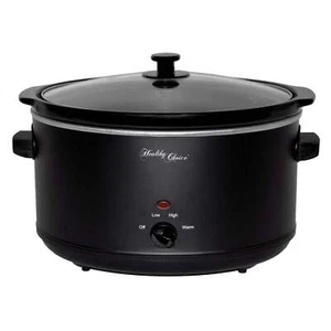 Healthy Choice 8L Slow Cooker Large Capacity Ceramic Pot (300W) - Black - Picture 1 of 2
