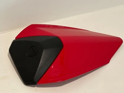 Capa de assento Ducati Panigale traseira OEM carenagem plástico estoque almofada traseira 1199 899 - Imagem 1 de 4