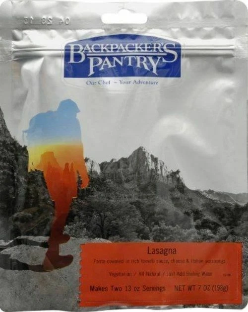Backpacker's Pantry Lasagna 2 Serving Pouch
