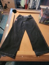 VTG JNCO Jeans 179 Pipes Classic 23” Opening Jet Black Mens Size 27x30 RARE