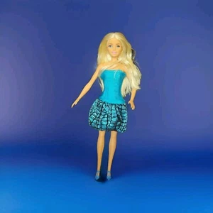 2019 Barbie Happy Birthday Doll GDJ36 Redressed In Blue Outfit Blonde Ooak Used - Picture 1 of 21