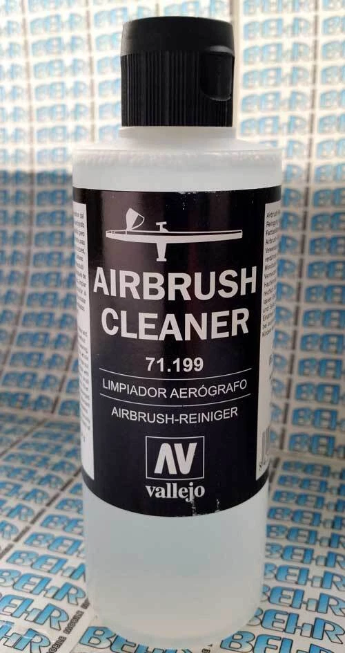 Vallejo 71199 Hilfsmittel Airbrush Reiniger, 200 ml