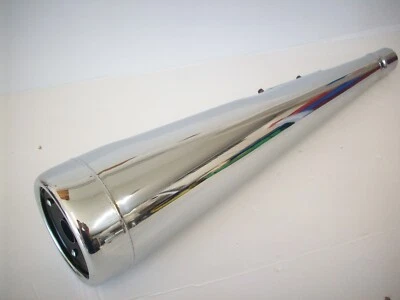 Exhaust silencer right exhaust muffler right Honda CX 500 - NEW - Image 1 of 4