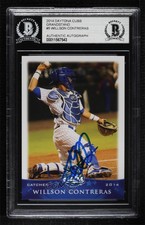 2014 Grandstand Daytona Cubs Willson Contreras BAS Certified BGS Encased Auto