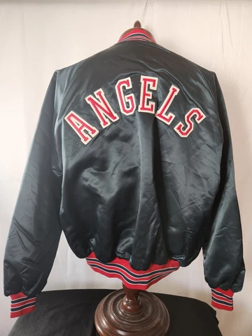 🚨🔥Vintage Chalk Line XL California Anaheim Angels Starter Style Spellout Cover