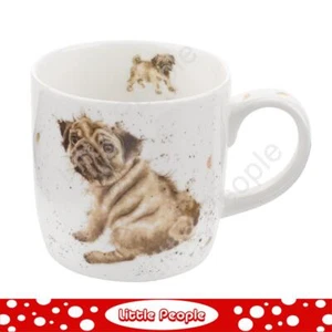 Royal Worcester Wrendale Designs Pug - Picture 1 of 3
