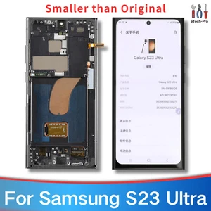 Para Samsung Galaxy S23 Ultra S918U/W Pequeño OLED LCD Pantalla Repuesto - Imagen 1 de 8