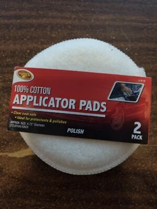 Detailer's Choice Applicator Pad polish - 2 pack - 100% cotton - NEW! - Picture 1 of 2