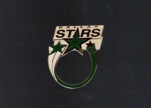 Dallas Stars logo  "Loop style / Glasses"  NHL Hockey pin Cover
