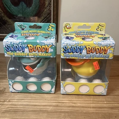 Sudy Buddy 泡泡浴机/气泡滴 全新 批量 2 件 Manta Ray / Ducky — 第 1/4 张图片