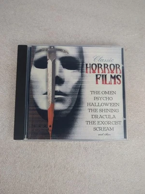 CLASSIC HORROR FILMS (CD) KRB Music PSYCHO HALLOWEEN EXORCIST Poltergeist Omen - Image 1 of 3