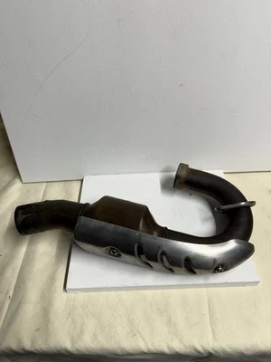 Tubo de escape usado OEM para moto de cross Kawasaki KX250F 2007 Foto 1 de 2