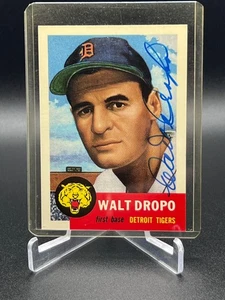 Topps Archives #121 Walter Dropo Signed Autograph - Picture 1 of 2