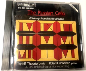 Torleif Thedeen The  Russian Cello CD Stravinsky Shostakovich Schnittke Import - Picture 1 of 5