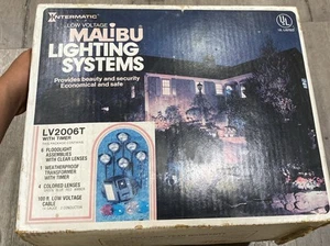 MALIBU LIGHTS LV2006T LANDSCAPE 1980's OUTDOOR LIGHTING NOS New Open Box - Picture 1 of 5