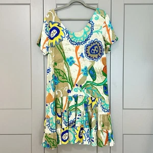 Jams World Hattie Dress Country Flora W329-COFL Hawaiian Multicolor Womens Sz XL - Picture 1 of 8