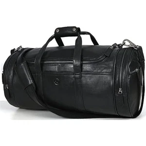 Sac de voyage Weekender en cuir de buffle artisanal - 20" - Photo 1/8
