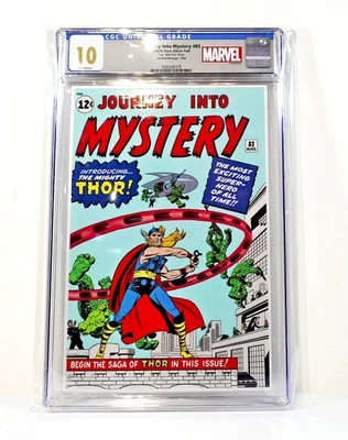 Journey into Mystery - 1 OZ. SILVER FOIL / SHEET CGC 10. Orig Packaging.  #363. - Image 1 of 3