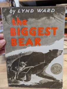The Biggest Bear By Lind Ward 1980 Reprint Houghton Mifflin Co - Bild 1 von 7