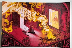 Widespread Panic Poster Asheville Halloween 2015 Official Silkscreen UNCUT S/N - Picture 1 of 19