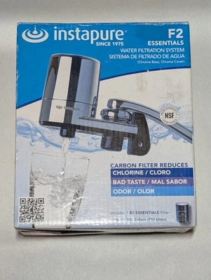 Instapure F2 Essentials Water Faucet Filter System F2BWT3P-1ES New in Open Box - Image 1 of 3