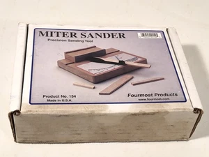 Vintage Fourmost Products Miter Sander Precision Sanding Tool No 154 Made In USA - Picture 1 of 12