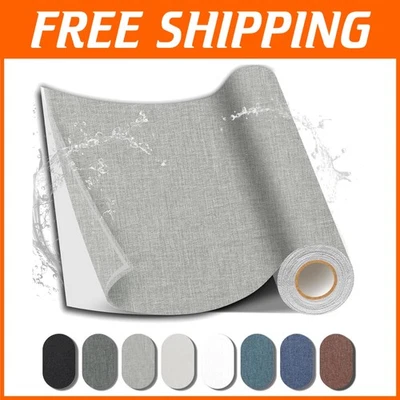 Multi-Purpose Linen Grey Fabric Repair Tape - Ideal for Sofas, Car Interiors - Image 1 of 4