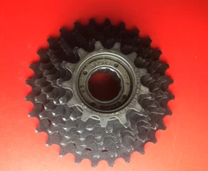 NEW OLD STOCK SACHS 7 SPEED FREEWHEEL,13-28T, ENGLISH THREAD - Picture 1 of 4