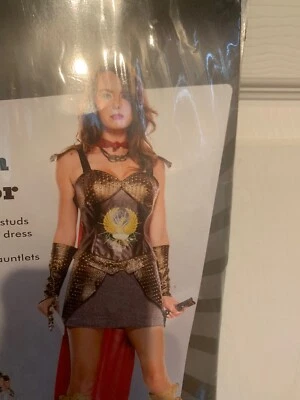 New Music Legs Sexy Roman Warrior Costume Adult Size S/M - Image 1 of 4