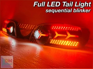 JDM Mazda RX-8 SE3P Early 03-08 Full LED tail light Sequential blinker [v4] RX8 - Picture 1 of 16