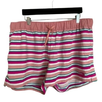 New The North Face Pink Class V Mini Peach Board Swim Shorts Women's Size XL - Image 1 of 4