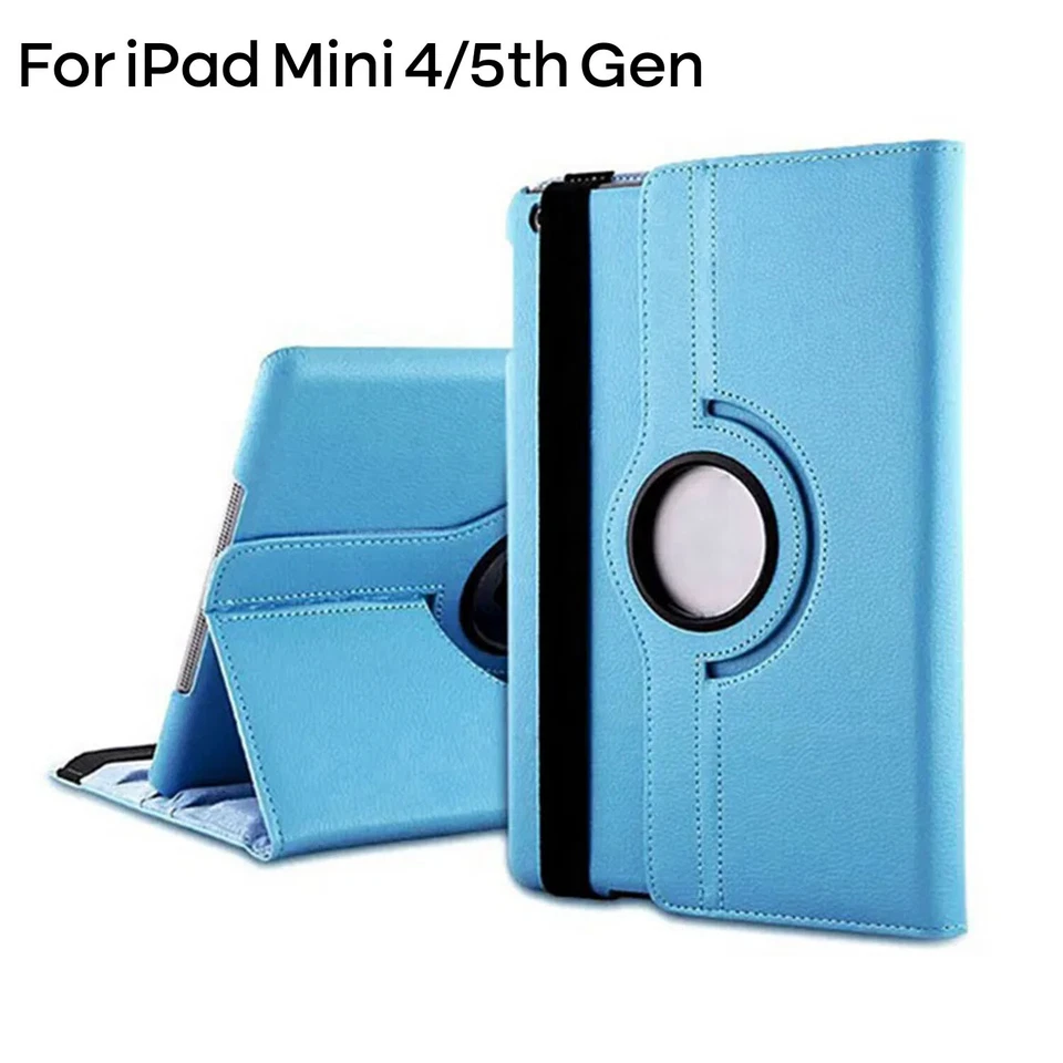 For Apple iPad 7.9" (4/5th) Generation 360° Rotating Smart Leather Case Cover - Image 1 of 4