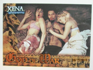 2001 XENA: WARRIOR PRINCESS - SEASON 6 - GOD OF WAR CARD - ( GW8 ) - Picture 1 of 2