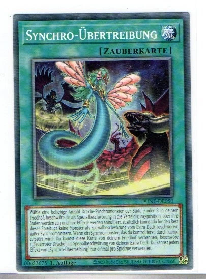Synchro Übertreibung - DUNE-DE050 - Common - 1.Auflage - Bild 1 von 1