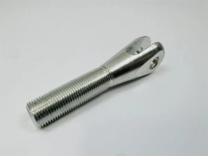 Perno de horquilla de acero cromado 3/8" diámetro 5/8-18" rosca fina Chevy FordMopar universal - Imagen 1 de 2