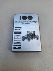 Zippo Ford Motor Company 100 Yrars Centennial Lighter - Picture 1 of 5