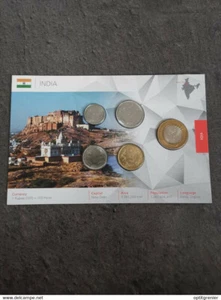 COIN SET / BLISTER MONNAIE INDE INDIA - Picture 1 of 2