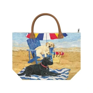 Canvas Tote "Dog Days of Summer" - Picture 1 of 1